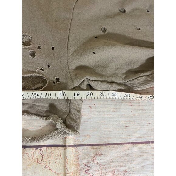 Rock Rose Couture Women's Crop Distressed Long Sleeve Sweater - Small - Picture 8 of 13